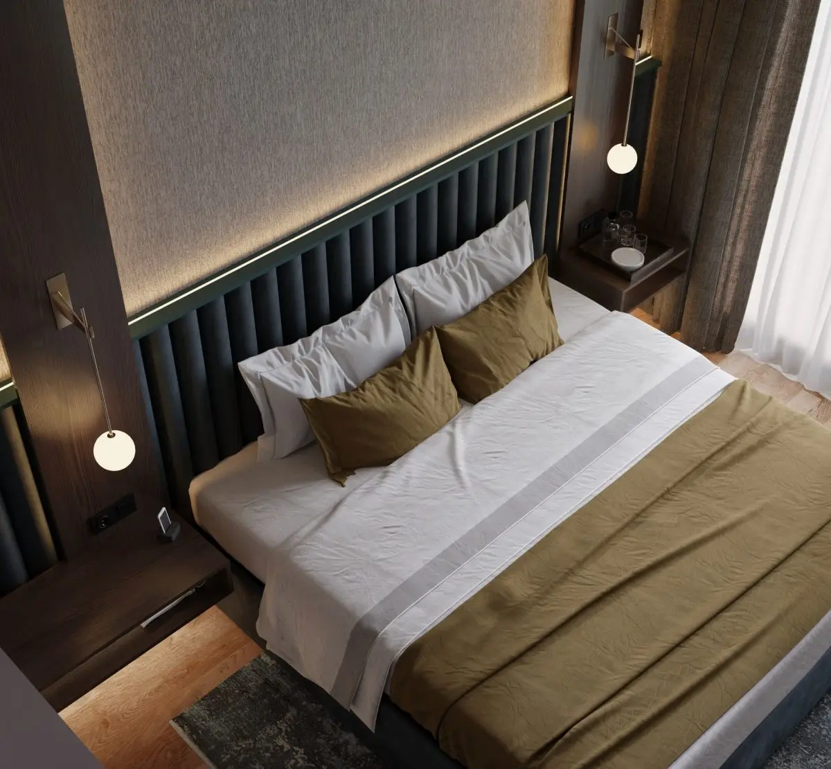 BÜYÜKYALI // Yatak Odası